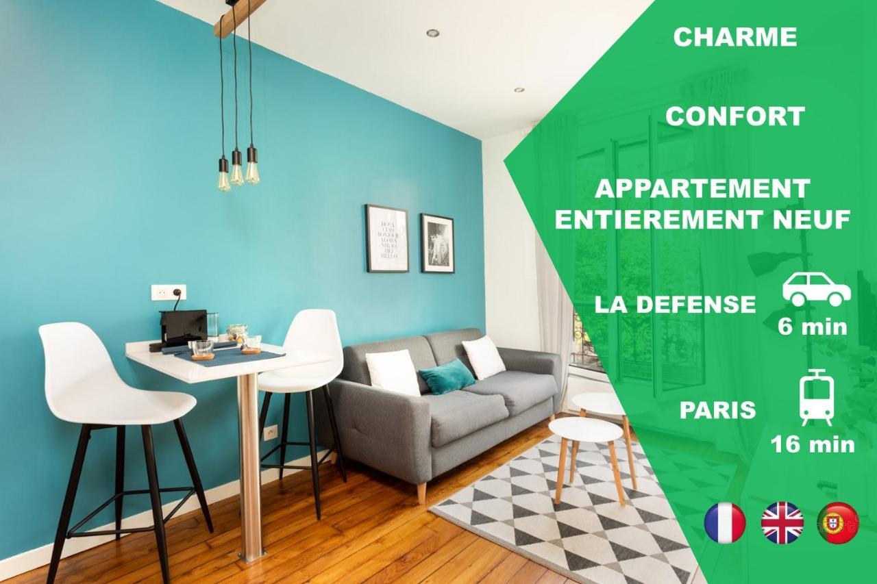 ★ Charmant/Nice Appartement ★ Proche/Near La Defense & Paris La Garenne-Colombes Eksteriør billede